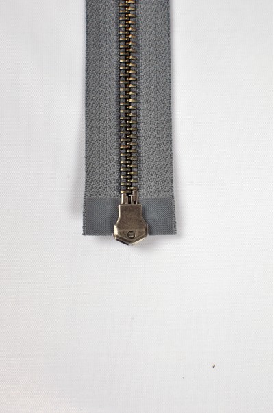 ZIP063  2號拉鏈 雙頭上下拉拉鏈 紅古銅牙拉鏈  開尾拉鏈 不設單獨拉鍊訂購 細節-2